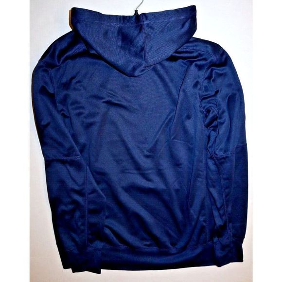 Nike DX6945 419 Men's Sz L College Navy Therma-Fit Fleece Pullover Hoodie $80 - Picture 6 of 6